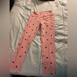 Pink Victoria secret leggings size medium